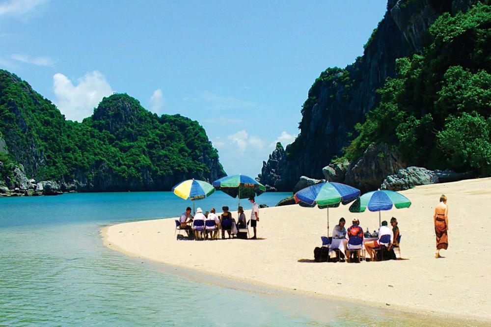 Golden Star Cruise Hotel Nan Giang Eksteriør billede